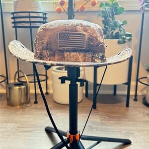 Camo American Flag Men's Hat